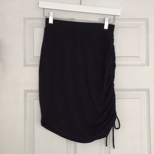 FREE PEOPLE Side Ruched Skirt. Size XS